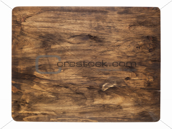 rustic cutting board