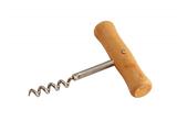 corkscrew with wooden handle 