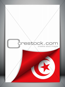 Turkey Country Flag Turning Page