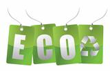 eco green tags