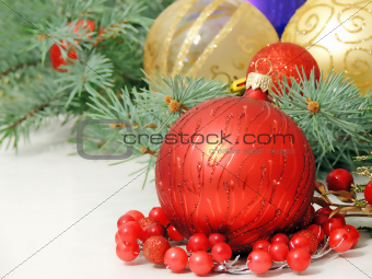 red ball decoration
