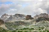 Beautiful panorama of the Dolomites - Italy