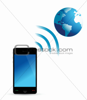 phone and globe wifi