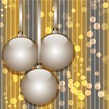 Christmas and New Year abstract background