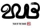 Chinese New Year 2013 Snake Calligraphy