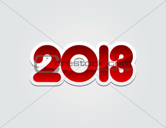 2013 New Year illustration