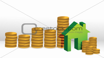 house coin graph