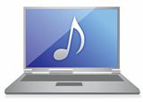 music laptop