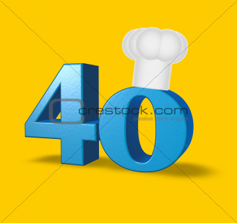 number forty cook
