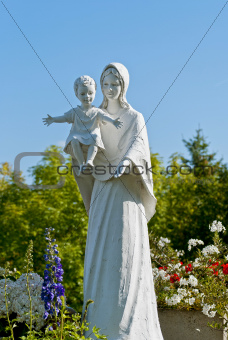 Saint Mary with Jesus
