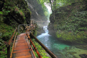 Canyon Vintgar, Triglav - Slovenia, 