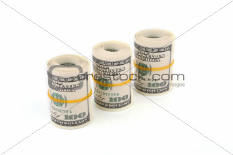 one hundred dollars banknotes