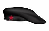 The revolutionary (military) Beret with red star