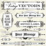 Vector Vintage Label Set