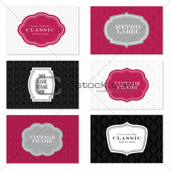 Vector Classic Label Set