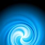 Bright blue swirl background