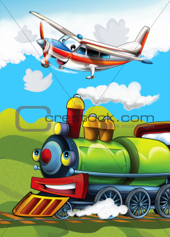 The locomotive and the flying machine