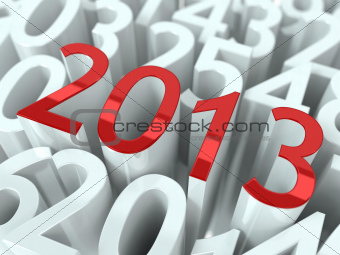 New year 2013 background.