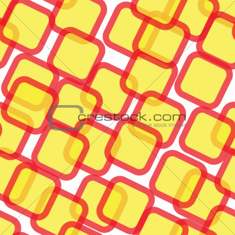 Abstract seamless pattern with squares