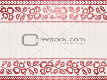 christmas knitted background