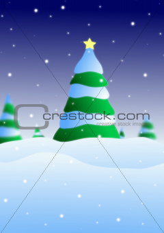 Christmas Tree scene