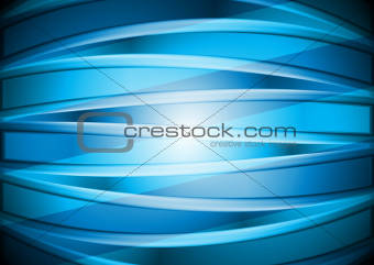 Abstract blue vector design