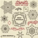 Vector Vintage Highly Detailed Snowflake