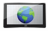 GPS world tracker 3D concept