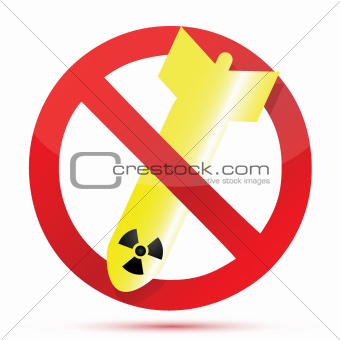 no radioactive bombs