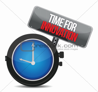 time for innovations concept