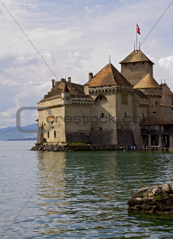 Chateau de Chillon on Lake Geneva