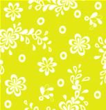 Yellow flower pattern