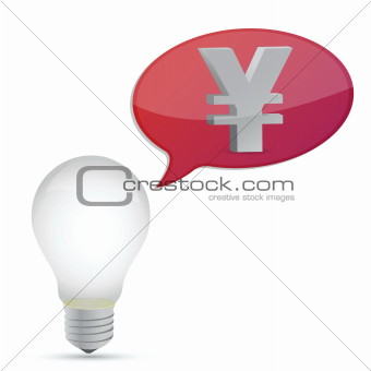 yen energy saving bulb
