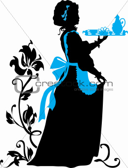 Housemaid silhouette