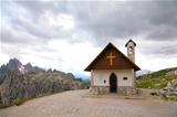 Mountain church Dolomities, Dolomiti - Italy