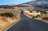 asfalt road in Andalucia