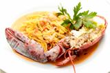 Tagliolini with lobster