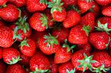 Fresh strawberry background 