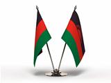 Miniature Flag of Malawi (Isolated)