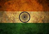 Grunge India Flag