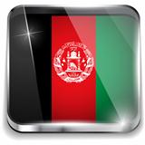 Afghanistan Flag Smartphone Application Square Buttons