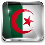Algeria Flag Smartphone Application Square Buttons