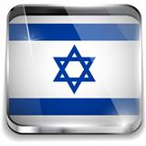 Israel Flag Smartphone Application Square Buttons