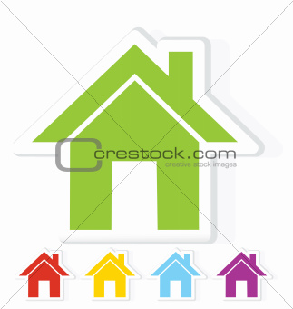 Home symbol vector
