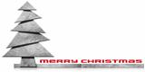 Metallic and Stylized Christmas Tree