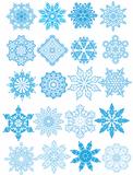 Decorative vector Snowflakes set