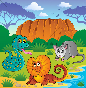 Australian animals theme 6