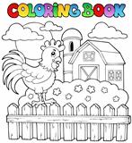 Coloring book bird image 3
