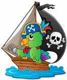 Image with pirate parrot theme 1