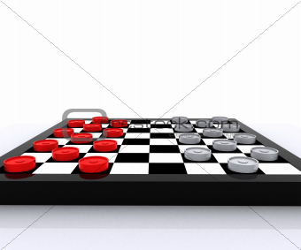 Checkers - 3D